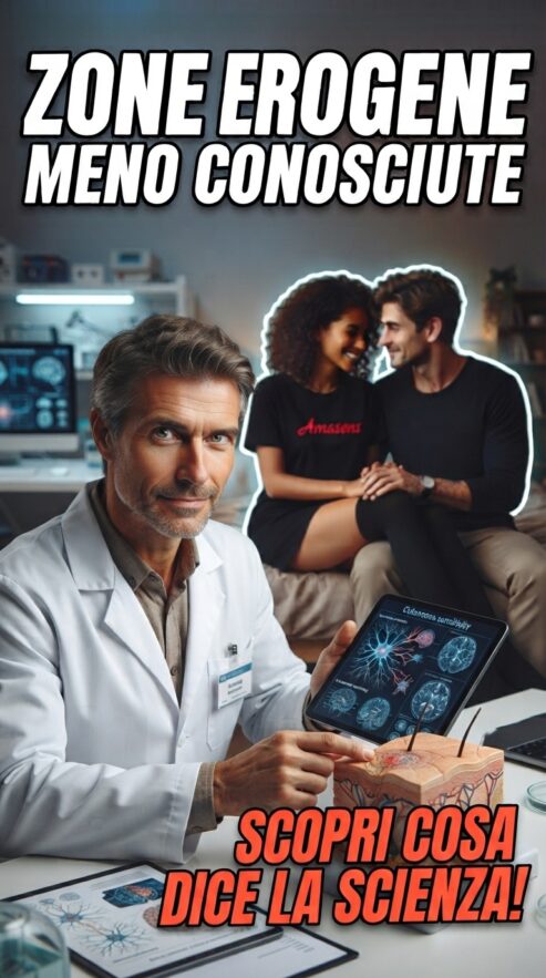 Zone erogene meno conosciute: cosa dice la scienza del corpo
